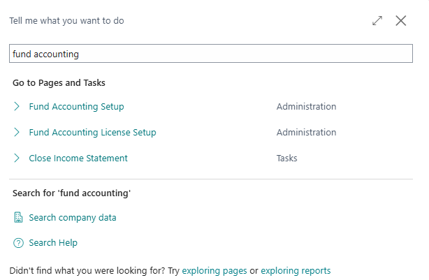 Fund Accounting Installation