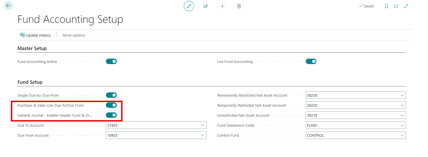 Fund Accounting Setup